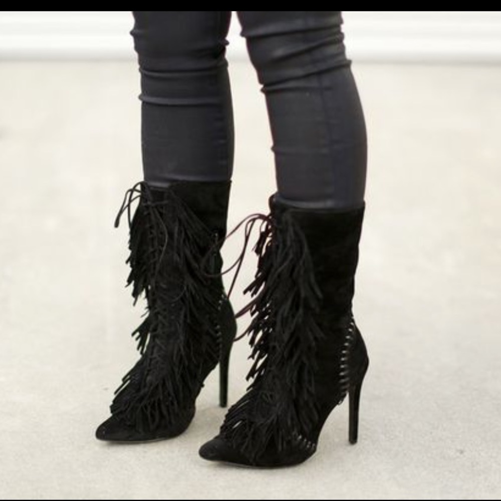Black boots
